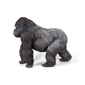 構えるゴリラ 大 置物 横幅74.5cm WO...の詳細画像3