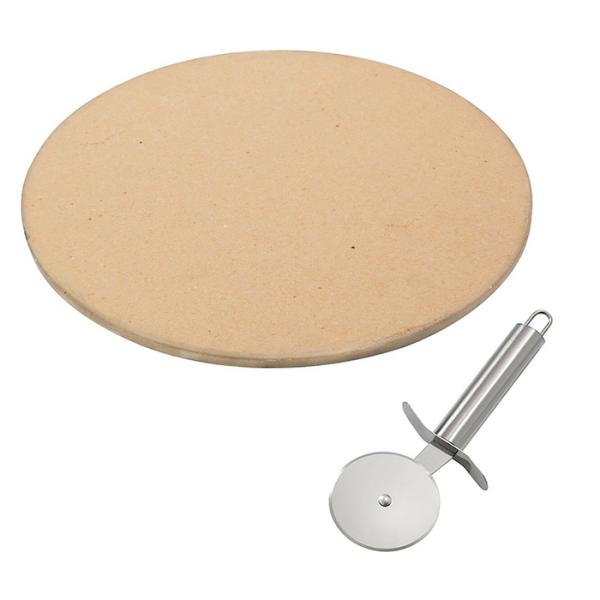 ピザストーン ラウンド カッターセット ピザ用品 a+design エープラス おしゃれ BBQ