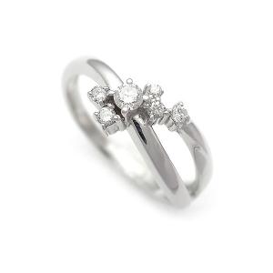 緑屋質屋】ヴァンドーム青山 ハーフエタニティ ダイヤモンド リング