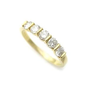 ギメル ベリー デマントイドガーネット0.363ct ダイヤ0.736ct リング