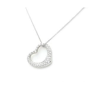 緑屋質屋】ティファニー セビアナ ダイヤ ペンダント ネックレス 24mm