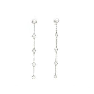 緑屋質屋】ティファニー バブルダイヤイヤリング Pt950【中古