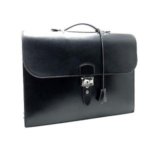 HERMES 美品 エルメス プリュムドッグ ビジネスバッグ ハンドバッグ