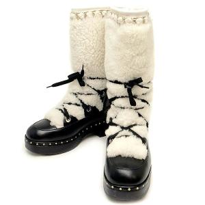 緑屋質屋】シャネル ロングブーツ #38 レザーxブラック【中古】 : 緑屋