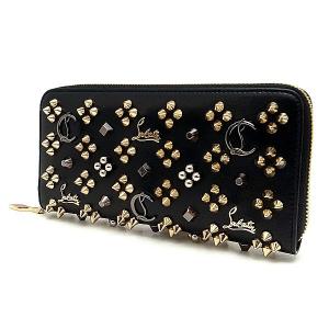 美品✨ ルブタン パネトーネ ラバー ラウンドファスナー 長財布 ブラック 楽天市場】クリスチャンルブタン 財布 メンズ パネトーネ