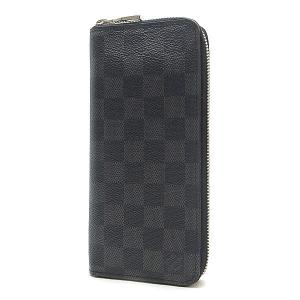 緑屋質屋】ルイヴィトン N60379 長財布 ジッピー ドラゴンヌ ダミエ