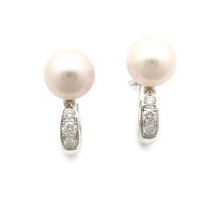 K18ミキモトMIKIMOTOアコヤパールイヤリング【片耳用】 EARLYSUMMER20％】MIKIMOTO ミキモト イヤリング 18金 K18イエロー
