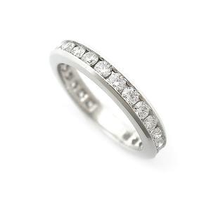 緑屋質屋】ティファニー フルサークル ダイヤ リング チャネル