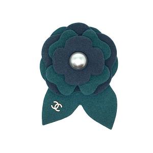 CHANEL（シャネル） 04P ココマーク/カメリア ラインストーン ブローチ