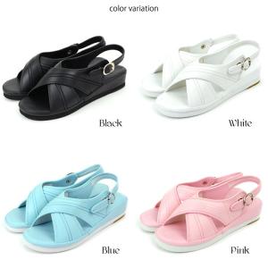 ナースサンダル オフィス 疲れにくい 仕事 軽...の詳細画像1