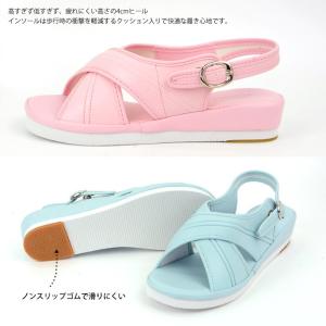 ナースサンダル オフィス 疲れにくい 仕事 軽...の詳細画像4