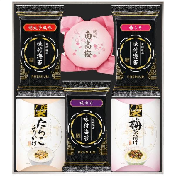 美味逸品 紀州南高梅梅干し 味付海苔 お茶漬け ふりかけセット YUW-30 2830-040 のし...