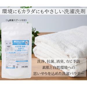 部屋干し臭ゼロ シェルミラック エコ洗濯パウダ...の詳細画像2