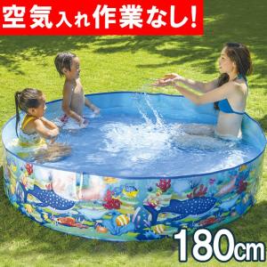 空気不要 プール ビニールプール 子供用 家庭用...の商品画像