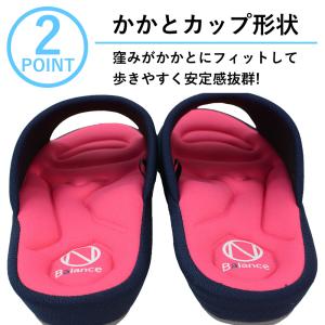 オンバランス 健康サポート 健康 スリッパ シ...の詳細画像4