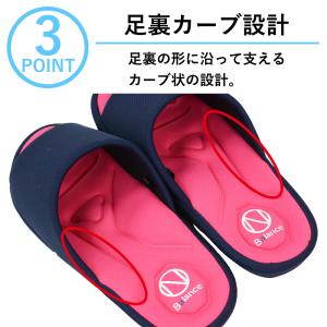オンバランス 健康サポート 健康 スリッパ シ...の詳細画像5