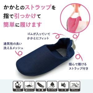 アウトレット 軽い 洗える ワークスリッパ 洗...の詳細画像2