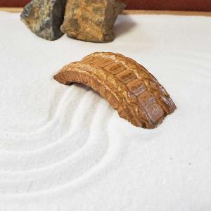 添配 ミニチュア 橋 茶 小 はし ハシ 枯山水 苔テラリウム 苔盆栽 陶器