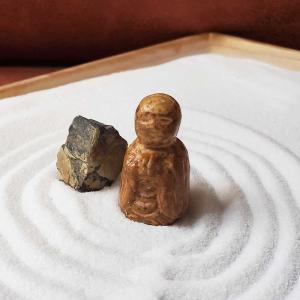 添配 ミニチュア 陶器 地蔵 ジゾウ 地蔵様 ...の詳細画像4