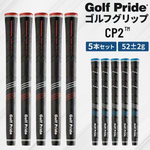 ゴルフプライド ゴルフグリップ CP2 5本セット ラバー バックラインなし 60 滑り止め グリッ...