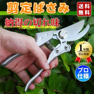 剪定ばさみ 剪定バサミ 剪定鋏 はさみ ハサミ バネ ロック機構