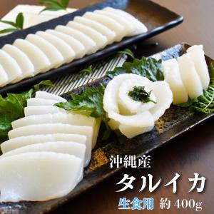 冷凍 生食用 タルイカ 1本/400g（無選別）沖縄県産