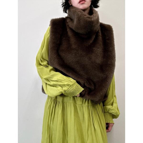 miele grande ミエーレグランデ モコモコ ベスト レディース 女性 大人 おしゃれ ショ...