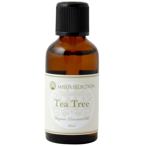 オーガニックエッセンシャルオイル ティーツリー 50ml