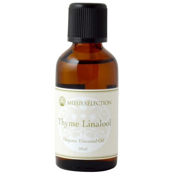 オーガニックエッセンシャルオイル タイム・リナロール 50ml