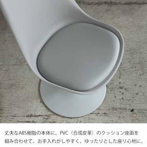 ダイニングチェア チューリップチェア シェルチ...の詳細画像4