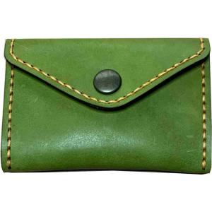 レザークラフトキット　コインケース　手作りキット　手縫い