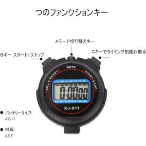 Phyxiul ストップウォッチ スポーツ 大...の詳細画像2