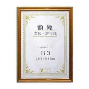 大仙 額縁 賞状額 金消 R B3 樹脂製 箱入 J045C4400