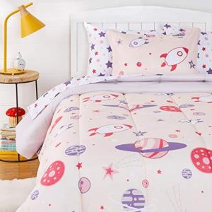  ベーシック 掛け布団寝具セット キッズ用 マイクロファイバー素材 スイートスペースシップ ツイン