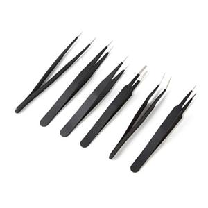 KiloNext プラモデル 模型 工具 精密 ピンセット 使い分け可能 6種類セット