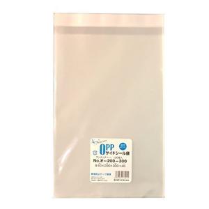 カクケイ OPP袋 クリアパック テープ付 40ミクロン 100枚 200×300mm