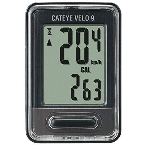 キャットアイ(CAT EYE) サイクルコンピューター VELO9 ブラック CC-VL820 スピ...