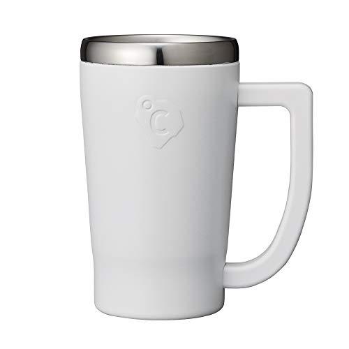 ドウシシャ ビアジョッキ 420ml 氷点下に冷やす フリージングステンレスジョッキ ON℃ZONE...