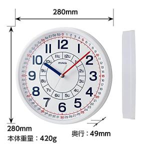 MAG(マグ) 掛け時計 知育 アナログ よー...の詳細画像2