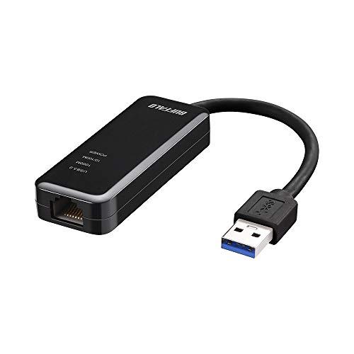 バッファロー 有線LANアダプター LUA4U3AGTENBK ブラック Giga USB3.0対応...