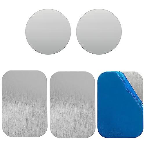 マグネット吸着用 スチールプレート マグネット補助板 ステンレスシート製 5個入り 65*45mmの...