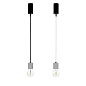 智光電気 セメント 北欧 おしゃれ ペンダントライト 裸電球 E26 ソケット LED対応 ダクトレール 引っ掛けシーリング 照明器具 （ライテ