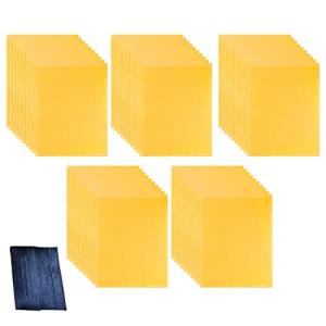 Felimoa 虫取り粘着シート 吊るすだけ 害虫対策 粘着トラップ 約15×20cm 50枚セット
