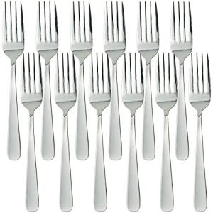 ナガオ ライラック デザートフォーク 12本セット 18cm 業務用 日本製