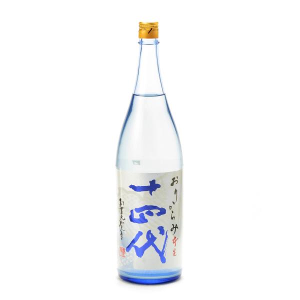 十四代 純米吟醸 おりからみ 本生 1800ml 日本酒 お中元 御中元 暑中見舞い あすつく ギフ...