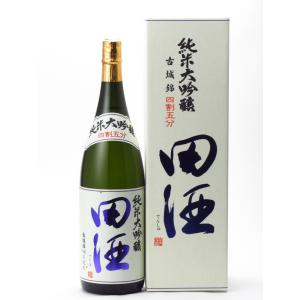 田酒 純米大吟醸 吟烏帽子1.8l 箱付き Amazon.co.jp: 田酒 純米大吟醸 四割五分 吟烏帽子 1800ml