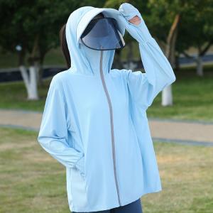 涼しい パーカー ラッシュガード UVカット ...の詳細画像1