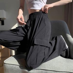 夏 ワークパンツ ヒップポップ レディース カ...の詳細画像1