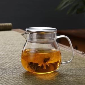 ガラスポット 1L ティーポット 耐熱ガラス ...の詳細画像2