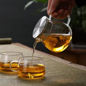 ガラスポット 1L ティーポット 耐熱ガラス ...の詳細画像4